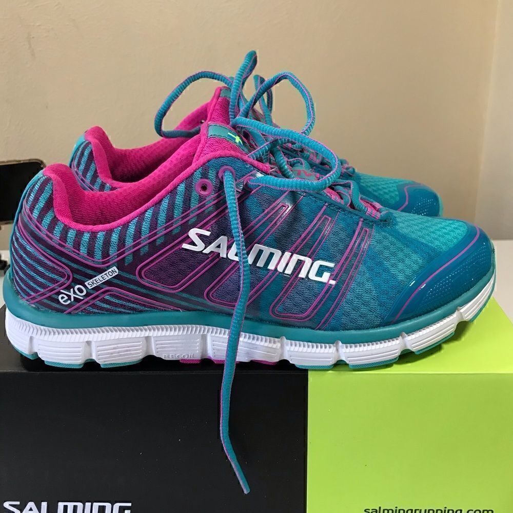 9 SALMING blue sneakers SALMING Miles Shoe eUc - Picture 3 of 8